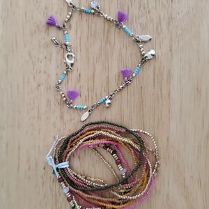 12 Stran Bracelet and Ankle Bracelet